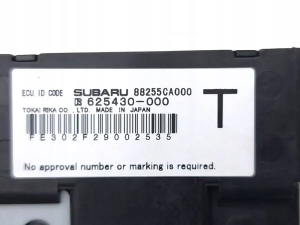Toyota GT 86 styrkontroll OEM 88255CA000 image 6