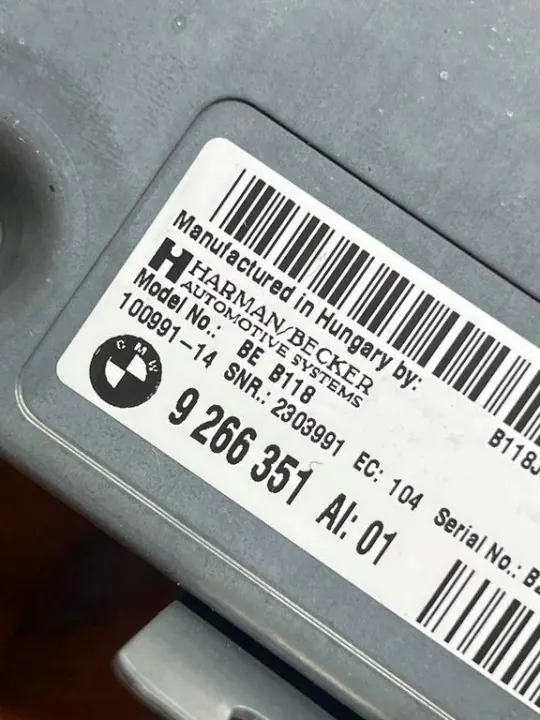 Gebruikte BMW OE 9266351 HiFi audioversterker image 5
