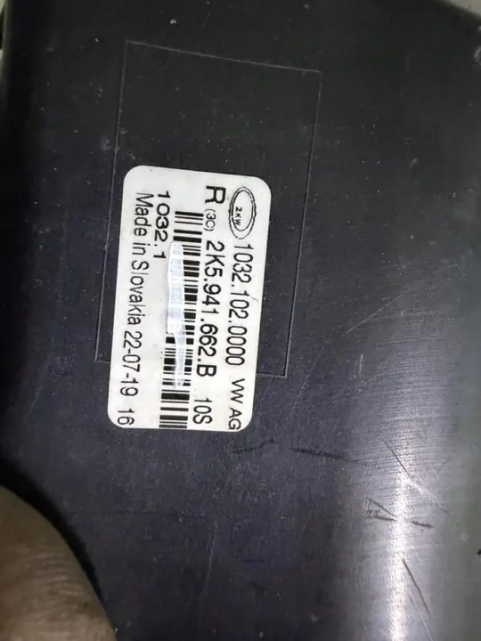 Farol Halógeno Direito VW CADDY 2K5 LIFT 15- OEM image 4