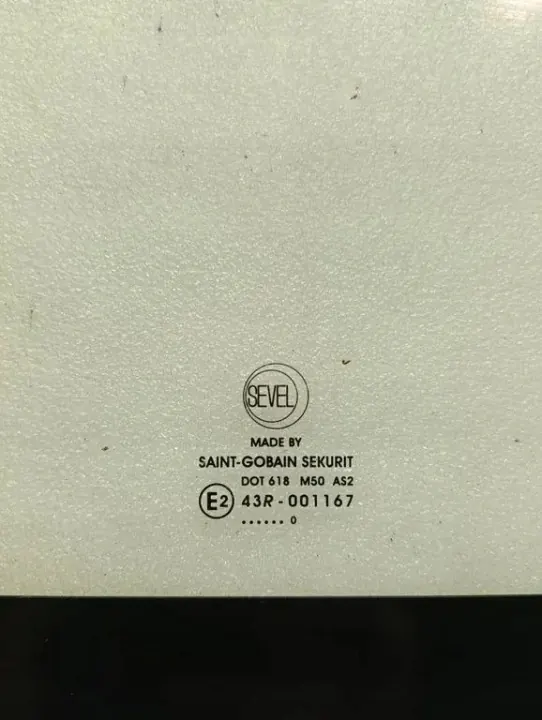 Citroen OE vänster bakruta OEM 43R001167 image 4