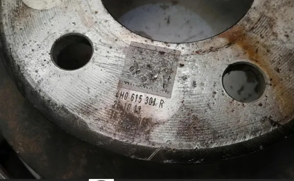 Disco de Freio Dianteiro AUDI A8 4H 4H0615301R image 4