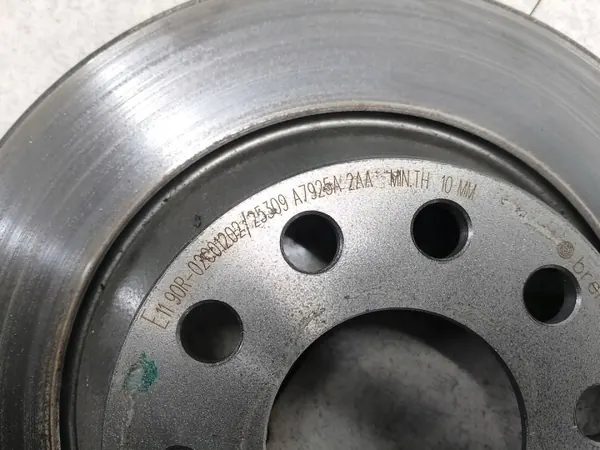 Bremscheiben hinten OEM 08884321 BREMBO für Audi A6 C6 image 5
