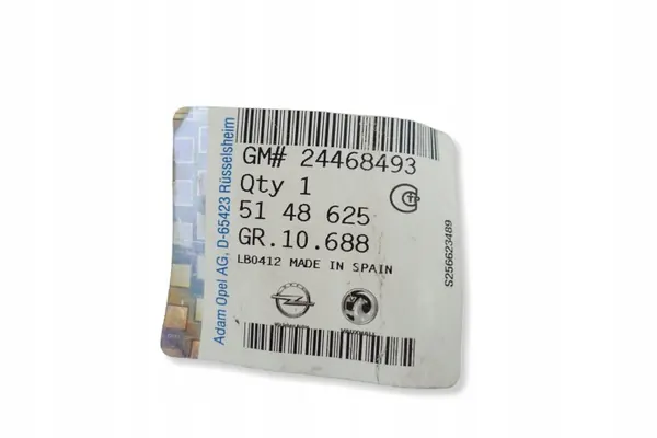 Ikkunanohjain OEM 24468493 Vasen Taka Astra image 7