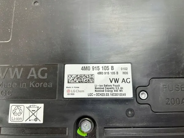 Bateria Audi SQ7 Q7 OEM 4M0915105B - Usada image 7