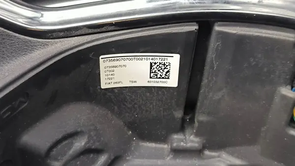 Ohjauspyörä OEM 07356907070 Fiat Doblo II Lift image 3