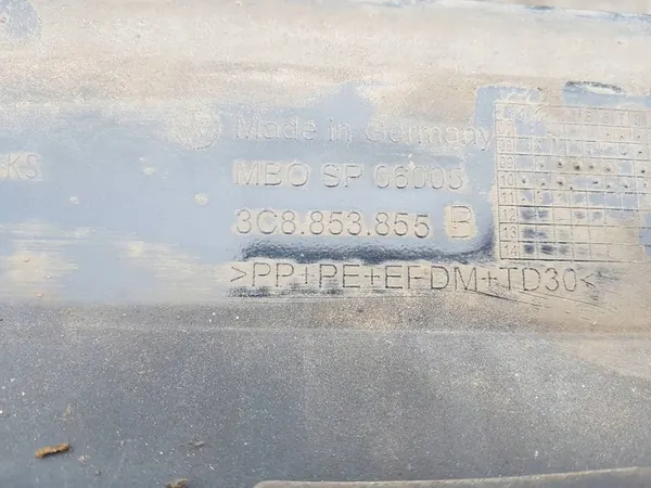 Left Threshold Trim VW Passat CC 07-11 OEM 3c8853855b image 7