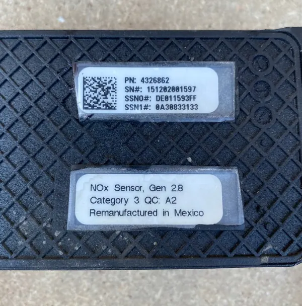 Sensor NOx DAF OE 4326862 para camiões a diesel image 4