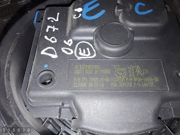 Ventilateur de chauffage Citroen C6 OEM 7737080901AA image 4