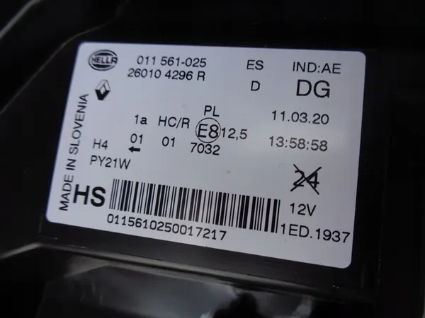 Oikea Ajovalaisin Renault Twingo III 14- image 5