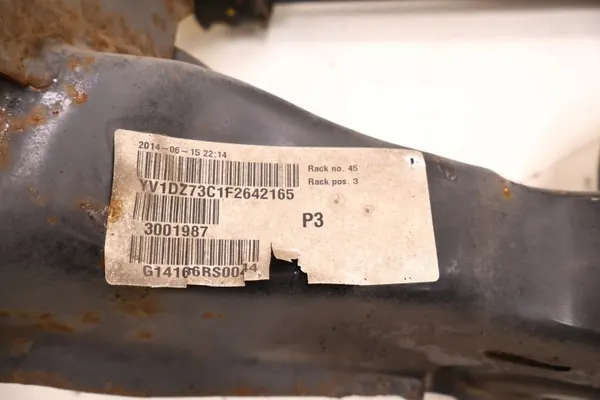 Volvo XC60 I Lift 2.0 D4 Carrinho Traseiro OEM 3001987 image 3