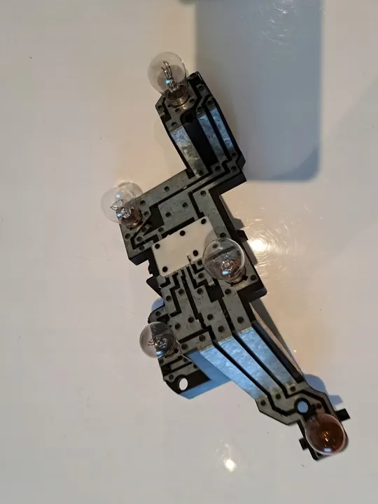 PEUGEOT 407 Insert de lampe arrière gauche OEM EU l.t kostka image 2