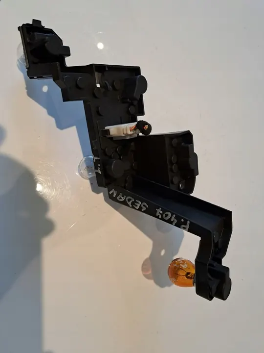 PEUGEOT 407 Insert de lampe arrière gauche OEM EU l.t kostka image 3