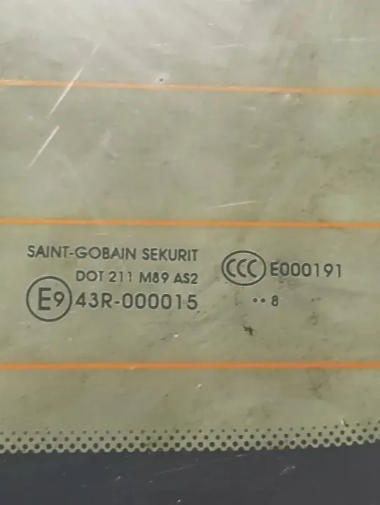 Vitre arrière OEM DOT211M89AS2 pour Peugeot 2008 II image 2
