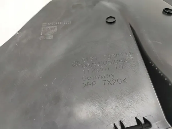 Parte do compartimento do motor BMW 5 G30 G31 G38 7388715 image 7