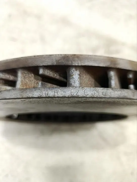 Porsche OE 218391 Vorderer Bremsscheibe für Panamera 2018 image 5