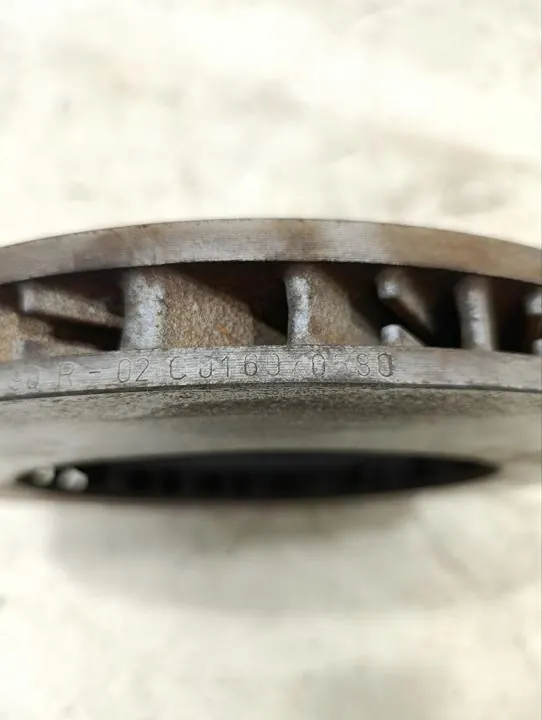 Porsche OE 218391 Vorderer Bremsscheibe für Panamera 2018 image 6