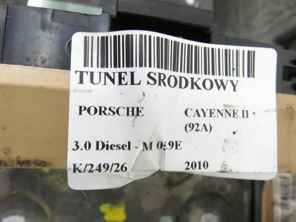 Porsche Cayenne II Midden Tunnel Afdekking OEM 7P5864089 image 8