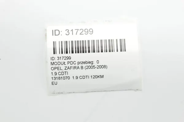 Module PDC OEM 13181070 pour Opel Zafira B 2005-2008 image 5