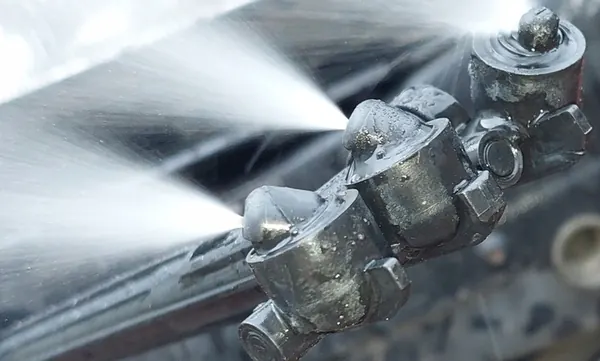 MERCEDES W220 LEFT HEADLIGHT WASHER image 5