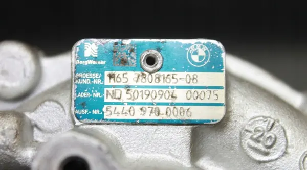 Turbo para BMW F07 F10 F01 X5 E70 X6 E71 - 7808165 image 8