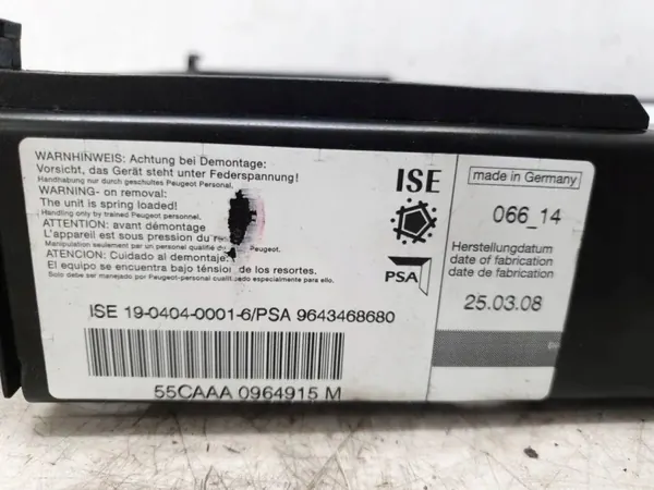 Hoofdsteun OEM 19040400016 voor Peugeot 307 CC 2.0L Diesel image 10