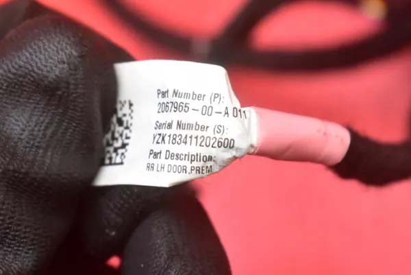 Harness Porta Traseira Esquerda OEM 2067965-00-A Tesla image 8
