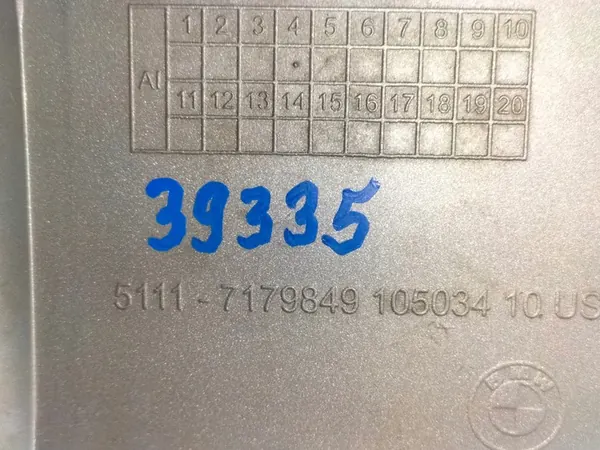 Framspoiler BMW X6 E71 08-13 OEM 51117179849 image 8