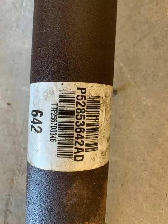 DODGE DURANGO 2019 3.6 4X4 Framdrevaxel OEM 52853642AD image 2