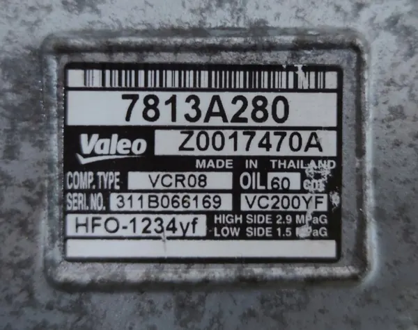 Compressore Aria Condizionata Space Star II 1.0 1.2 image 3