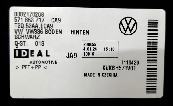Suelo de maletero VW Tiguan III CT1 OEM 571863717 CA9 image 8