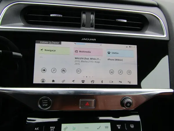 Écran de navigation Jaguar I-PACE OEM AK-6-90197 image 3