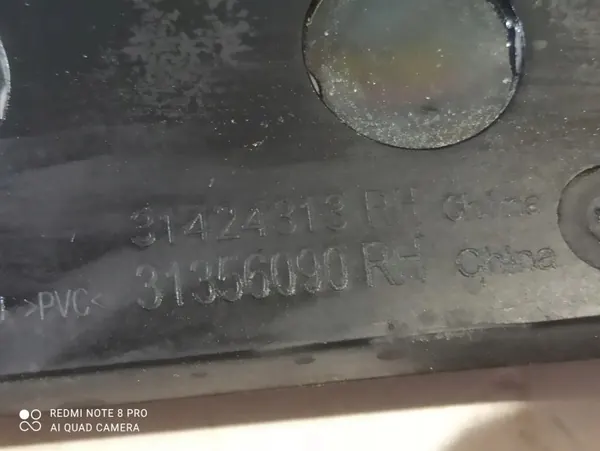 Rechter achterruit OEM 31424313 Volvo S60 II 2017 image 4