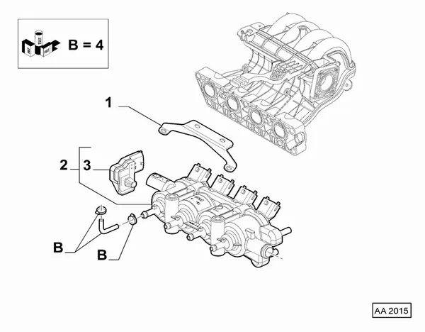 FIAT Pressure Sensor TIPO 500L GIULIETTA 55261763 image 5