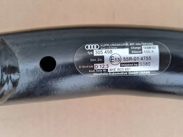 Crochet de remorquage arrière OEM 4KE803881 Audi E-tron GT image 7