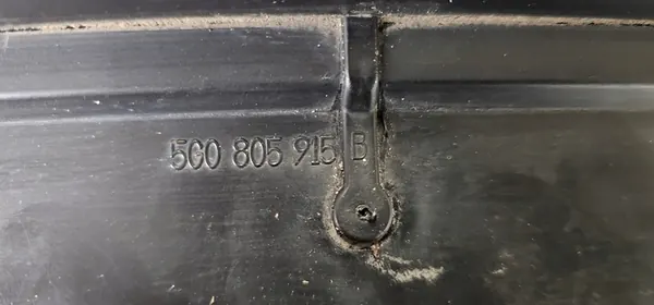 Piastra di copertura paraurti VW Golf VII GTI GTD 12-16 image 10