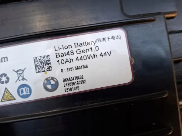 Batterie auxiliaire BMW 5A34748 pour Série 3 G20/G21/G30 image 4