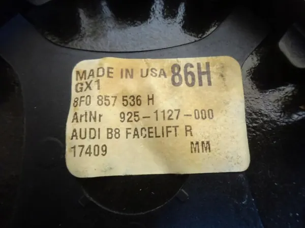 OEM 8F0857536H oikea peililasi fotokromaattinen image 4