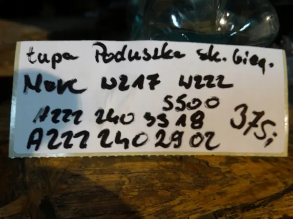 Suporte de transmissão Mercedes W217 W222 image 4