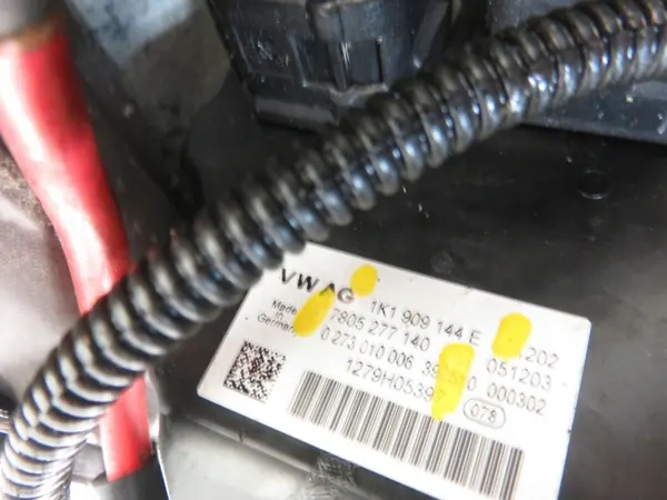 Crémaillère direction électrique OEM 1K1423051AS VW Golf V image 8
