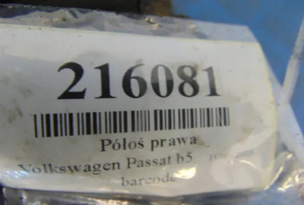 Volkswagen Passat B5 Lift 1.9TDI Höger Halvaxel OEM 8D0407272EL image 8