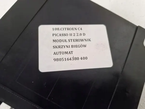 Module de commande boîte auto OEM 9805164380 image 6