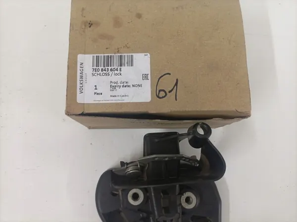 Skjutdörrslås Caddy Transporter Höger 7E0843604E image 3