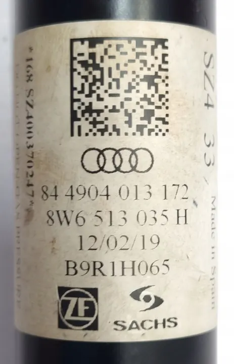 Ammortizzatore posteriore Audi S5 8W6 F5 8W6513035H image 10