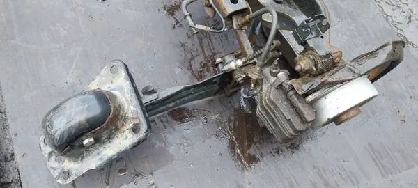 OEM KOMPLETNE ZAWIESZENIE BELKA SANKI TYŁ Achterbrug image 5