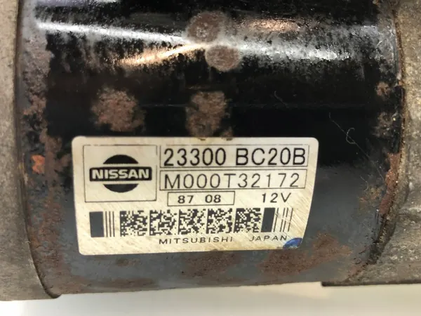 Nissan Qashqai J10 1.6 startmotor - Begagnad OEM image 4