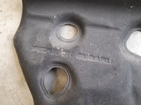 Subaru Ascent geluiddempende scheidingswand OEM gebruikt image 6