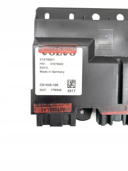 Módulo de maletero Volvo S90/V90 OEM 31676621 image 3