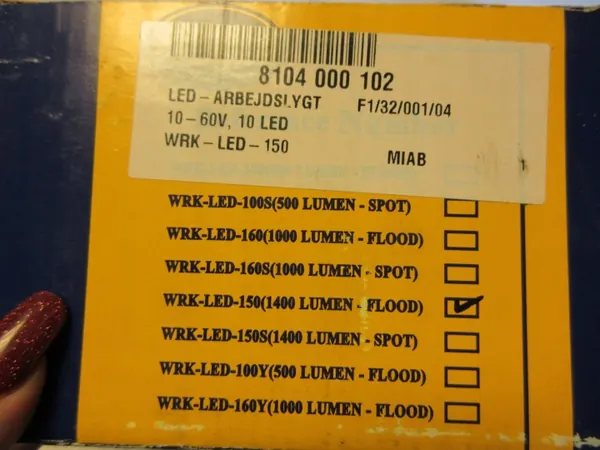 Gebrauchte Dasteri WRK-LED-150 LED-Arbeitsleuchte image 8