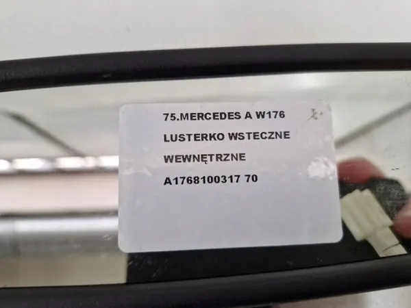 Espelho interior Mercedes-Benz OE A1768100317 usado image 5