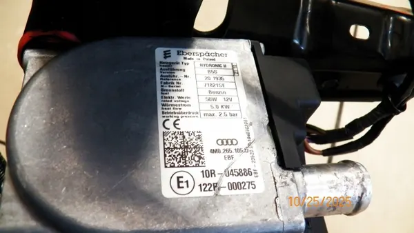 Webasto bijverwarming OEM 8W0265081K Audi A4 B9 image 6